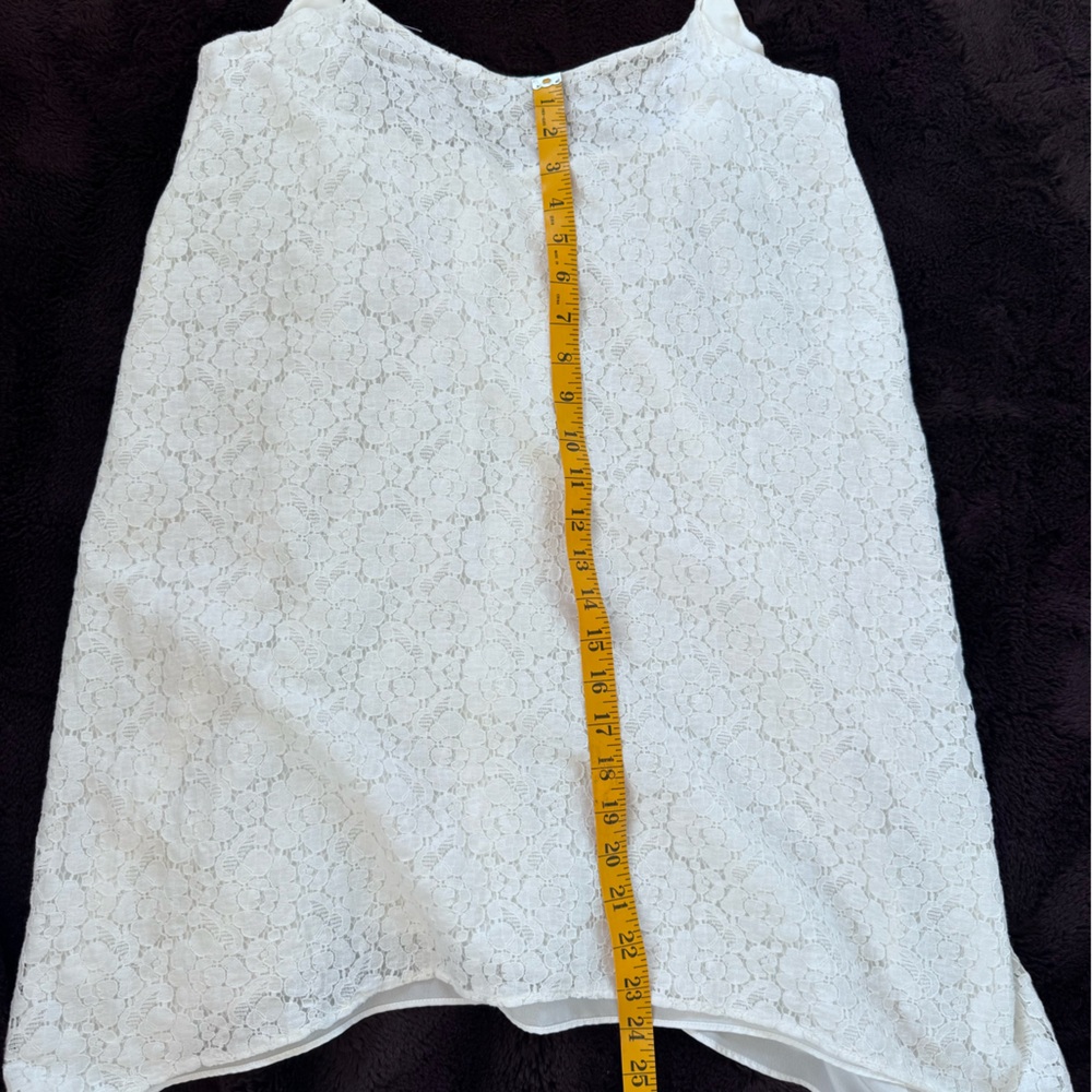 BCBGeneration Ivory Lace Mini Skirt